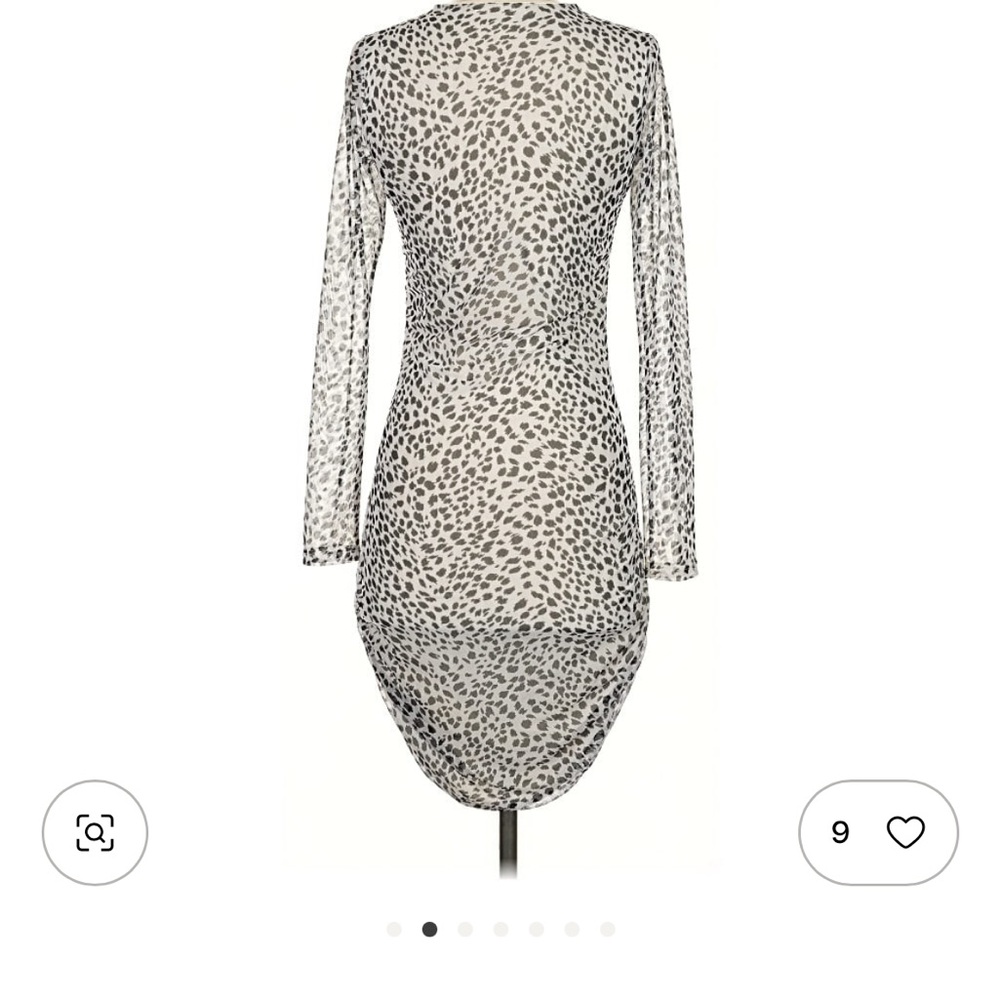 Animal Print Reformation Dress